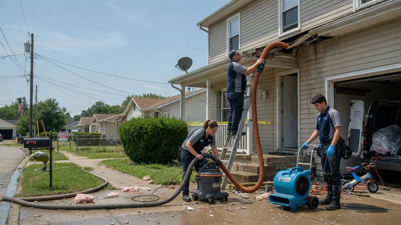 Water Damage Restoration in Strang, OK near me